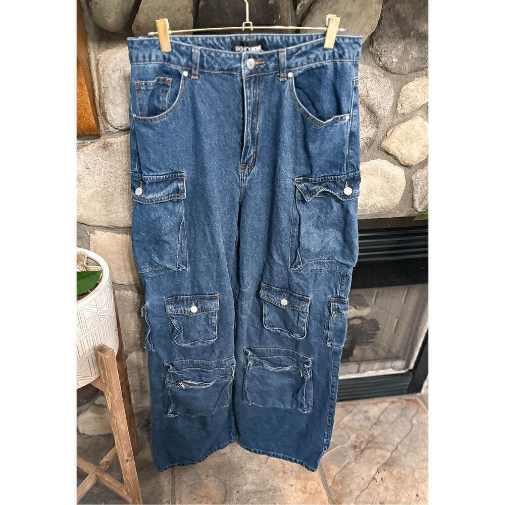 Fashion Nova Cargo Jeans